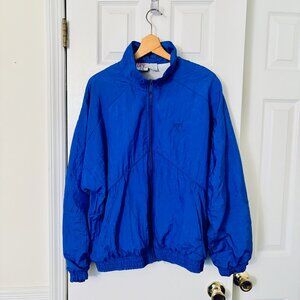 TODD 1 Men's Parachute Track Jacket/Windbreaker/Vivid Blue/Lge/Great Condition